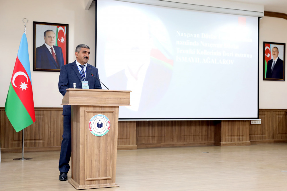 Naxçıvan Dövlət Texniki Kollecinin  100 illik yubiley konfransı keçirilib<font color=red> - FOTOLAR</font>