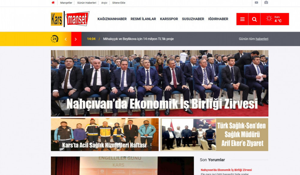 Naxçıvanda keçirilən 2-ci Azərbaycan-Türkiyə regional iqtisadi forumu TÜRKİYƏ MEDİASINDA<font color=red> - FOTOLAR</font>