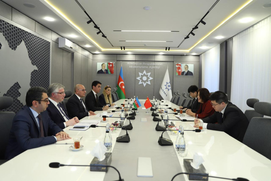 Çin Azərbaycanda aparılan humanitar minatəmizləmə fəaliyyətinə ianə edib<font color=red> - FOTOLAR</font>