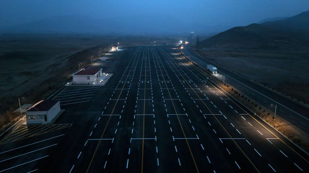 "Sədərək” gömrük postunun yaxınlığındakı TIR parkında əsaslı yenidənqurma işləri aparılıb<font color=red> - FOTOLAR</font>