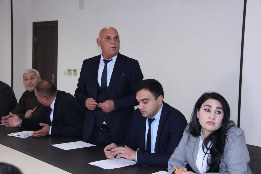 "Yerli özünüidarəetmədə antikorrupsiya və şəffaflıq” mövzusunda tədbir baş tutub <font color=red> - FOTOLAR</font>