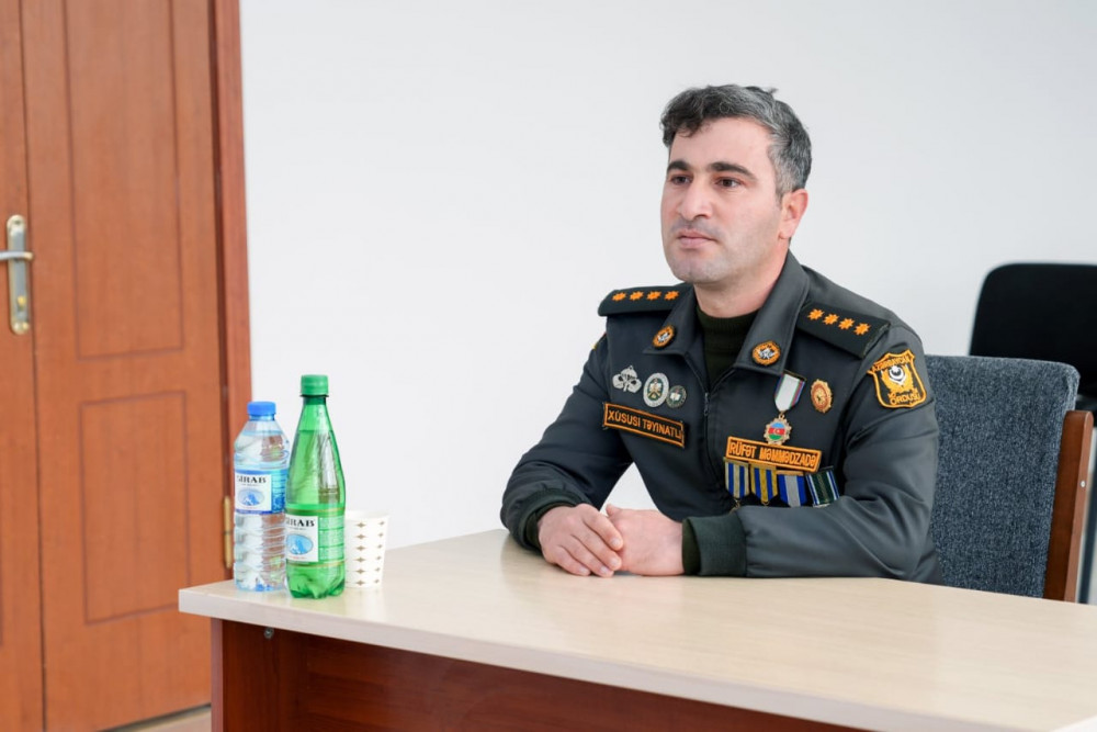 Səlahiyyətli nümayəndə Ceyhun Cəlilov Nehrəm qəsəbəsinin ictimaiyyəti ilə  görüşüb<font color=red> - FOTOLAR</font>