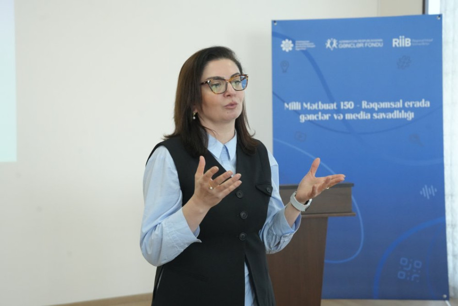 “Media savadlılığı” çərçivəsində Naxçıvanda təlimlər təşkil olunub<font color=red> - FOTOLAR</font>