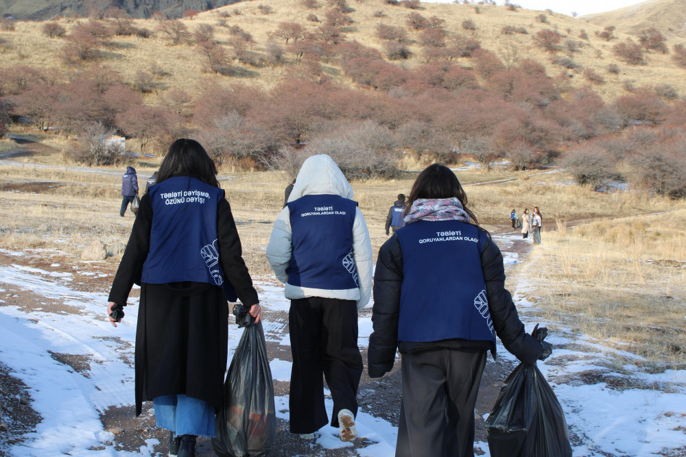 Naxçıvanda “Konstitusiya və Suverenlik İli” çərçivəsində növbəti təmizlik aksiyası keçirilib<font color=red> - FOTOLAR</font>