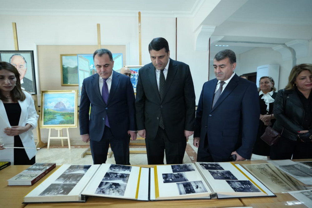 Naxçıvan Muxtar Respublikası Dövlət Arxivinin 100 illik yubileyinə həsr olunmuş tədbir keçirilib<font color=red> - FOTOLAR</font>