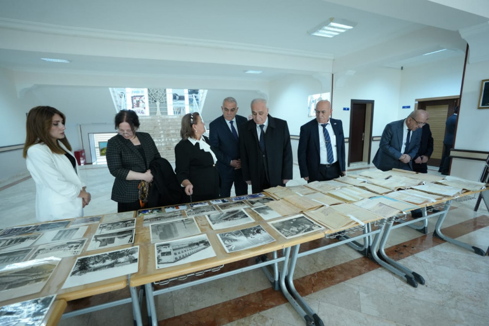 Naxçıvan Muxtar Respublikası Dövlət Arxivinin 100 illik yubileyinə həsr olunmuş tədbir keçirilib<font color=red> - FOTOLAR</font>