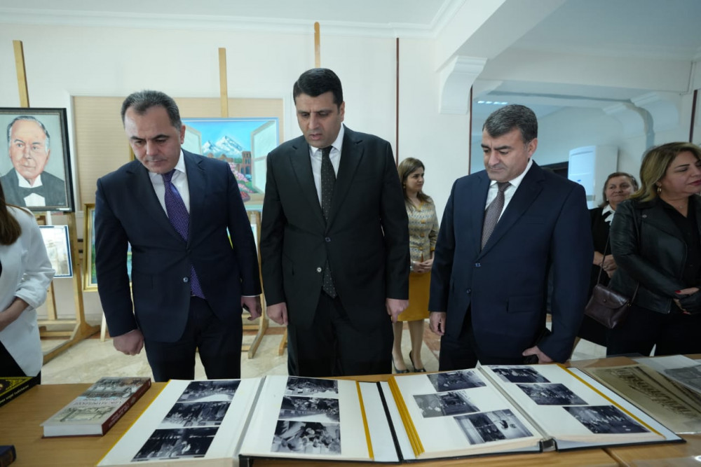 Naxçıvan Muxtar Respublikası Dövlət Arxivinin 100 illik yubileyinə həsr olunmuş tədbir keçirilib<font color=red> - FOTOLAR</font>