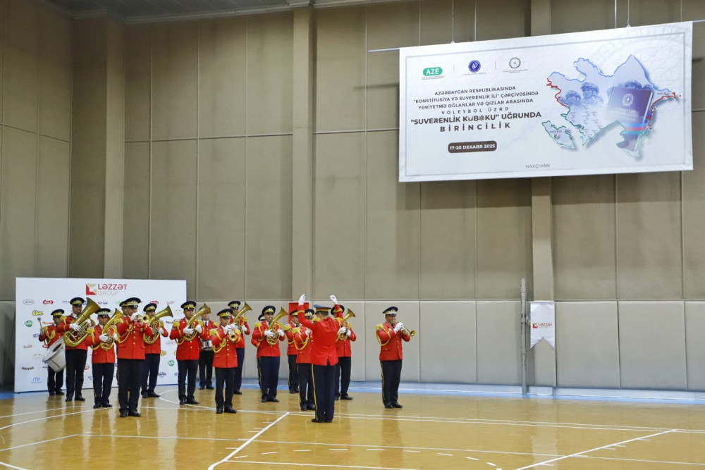 Naxçıvanda Voleybol üzrə "Suverenlik Kuboku"  uğrunda birinciliyə start verilib<font color=red> - FOTOLAR</font>