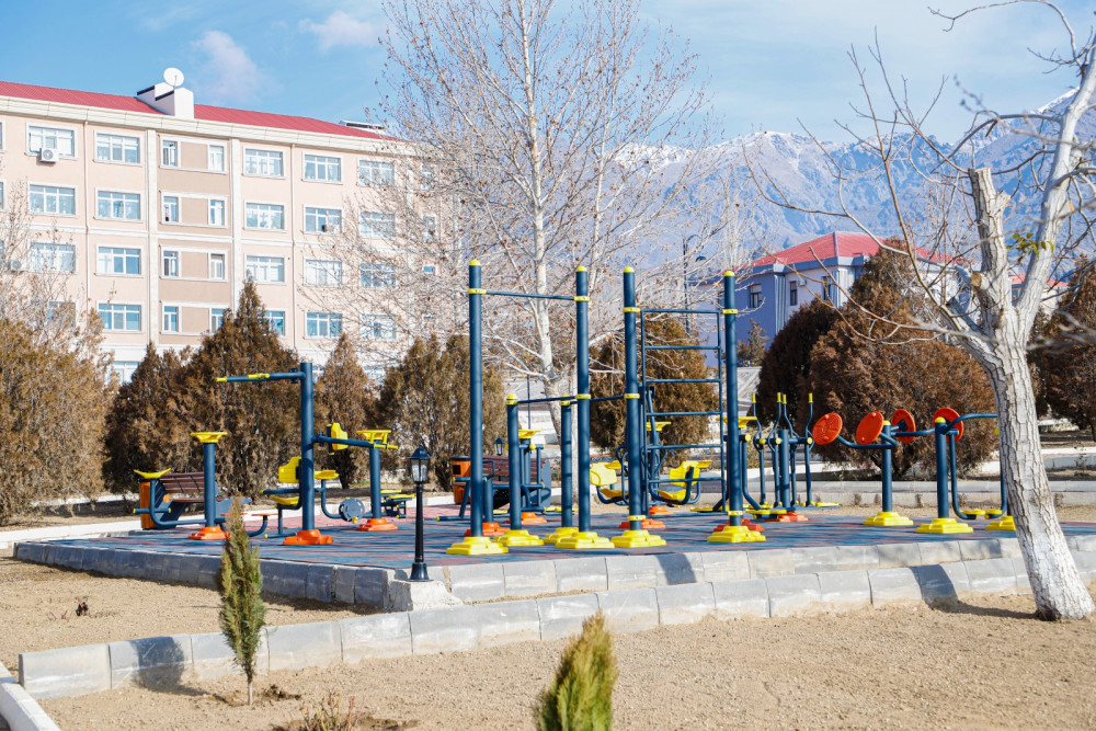 Ordubad şəhərində açıq hava idman qurğuları istifadəyə verilib<font color=red> - FOTOLAR</font>