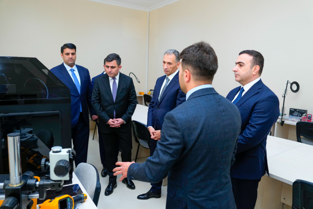 Naxçıvan Dövlət Universitetində İnnovasiya Mərkəzinə baxış keçirilib<font color=red> - FOTOLAR</font>