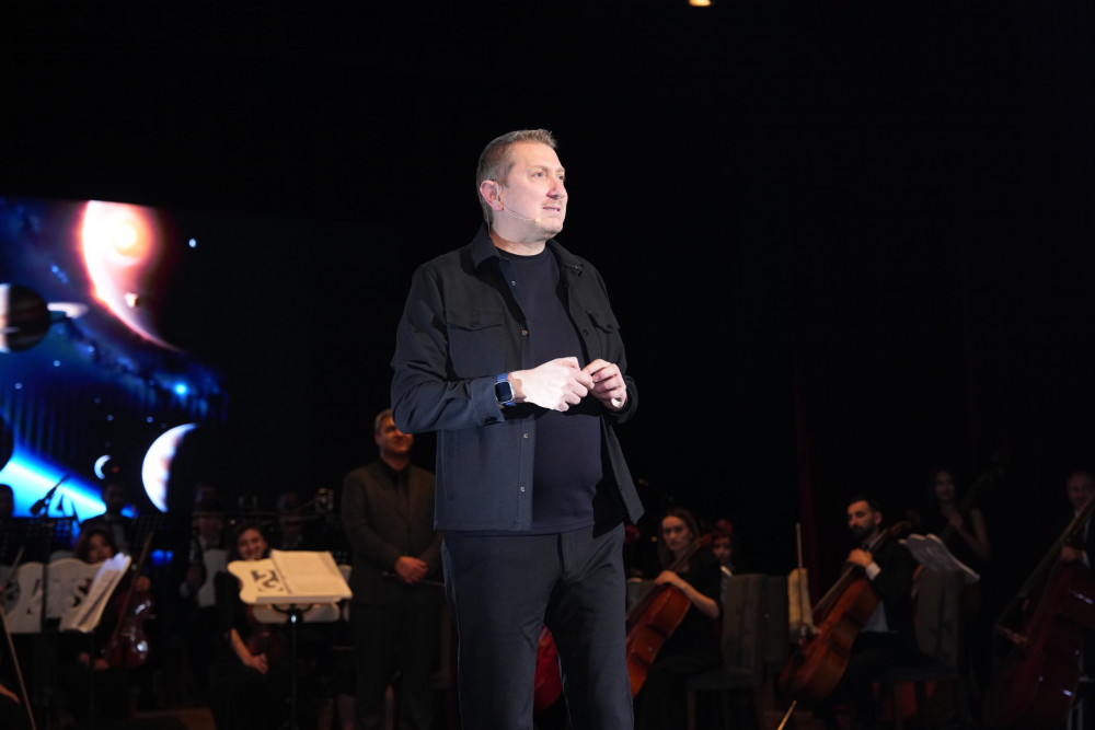 Elm və musiqi eyni səhnədə: NDU-nun dəvəti ilə Umut Yıldız Naxçıvanda<font color=red> - FOTOLAR</font>