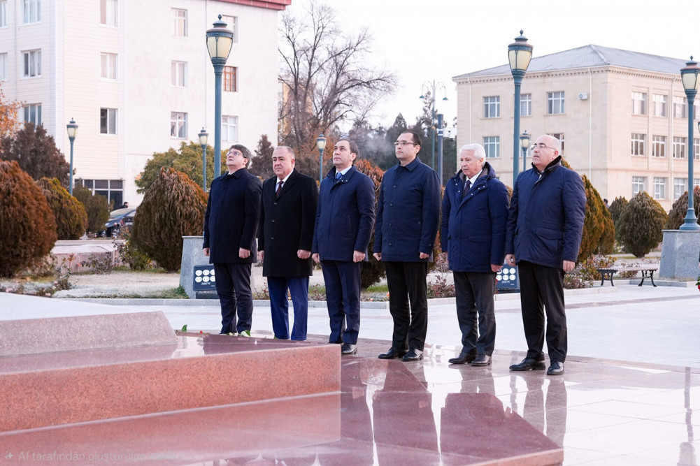 Su ehtiyatlarından səmərəli istifadənin təmin edilməsi ilə bağlı yaradılmış Komissiyanın heyəti Naxçıvana səfər edib<font color=red> - FOTOLAR</font>