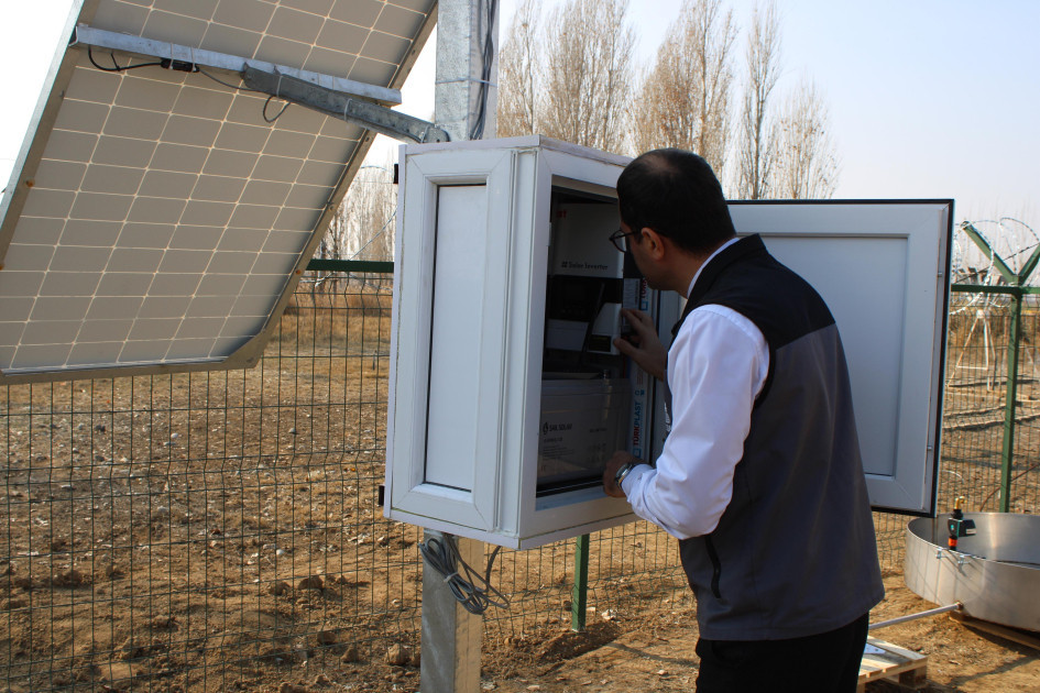Şərurda yeni avtomat meteoroloji stansiya quraşdırılıb - <font color=red> - FOTOLAR</font>