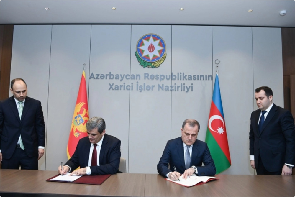 Azərbaycan və Monteneqro konsulluq məsələləri üzrə əməkdaşlığa dair memorandum imzalayıb<font color=red> - FOTOLAR</font>