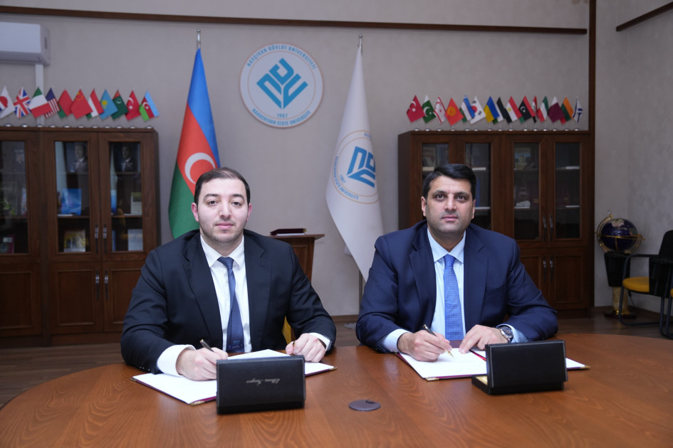 Naxçıvan Dövlət Universiteti ilə Milli Süni İntellekt Mərkəzi arasında əməkdaşlığa dair memorandum imzalanıb<font color=red> - FOTOLAR</font>