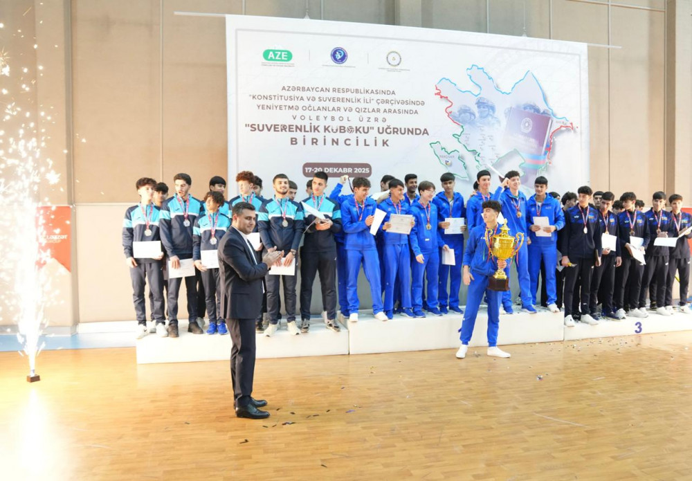Naxçıvanda “Suverenlik kuboku” uğrunda voleybol birinciliyi başa çatıb<font color=red> - FOTOLAR</font>