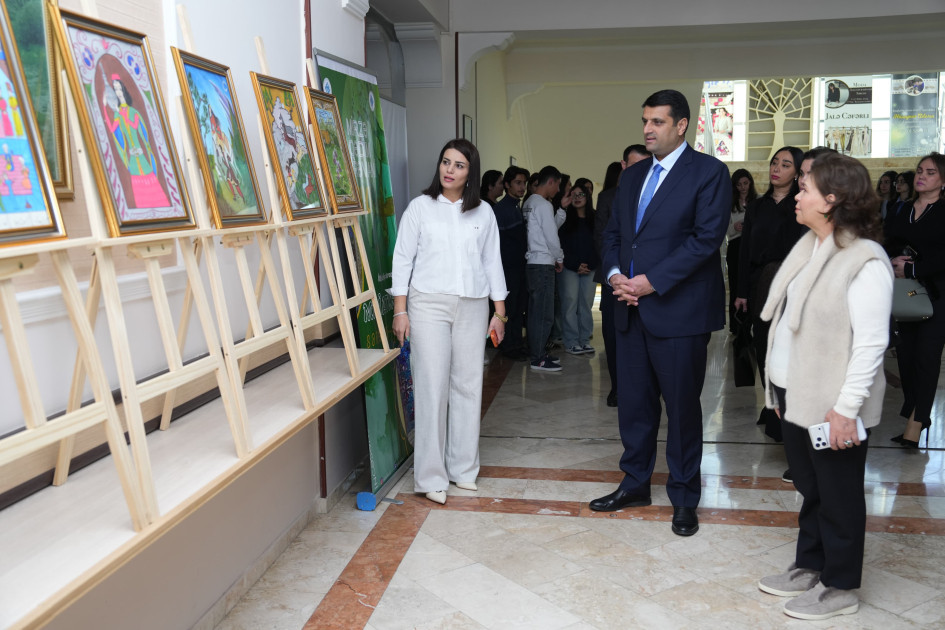 NDU-da Miniatür sərgisi təşkil olunub<font color=red> - FOTOLAR</font>