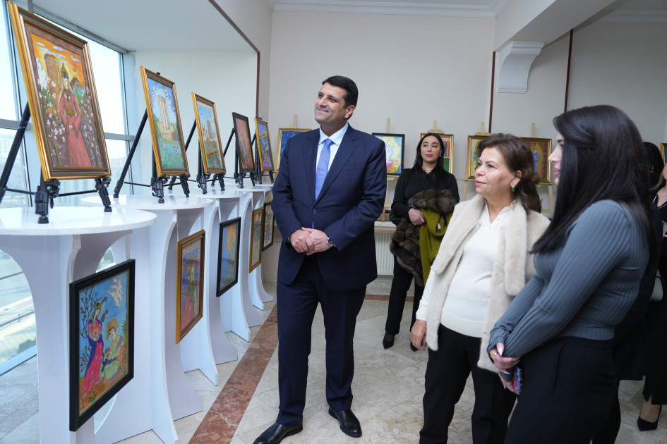 NDU-da Miniatür sərgisi təşkil olunub<font color=red> - FOTOLAR</font>