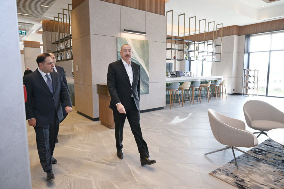 Ağdam şəhərində “Hilton Garden Inn Agdam” hoteli istifadəyə verilib<font color=red> - FOTOLAR</font>