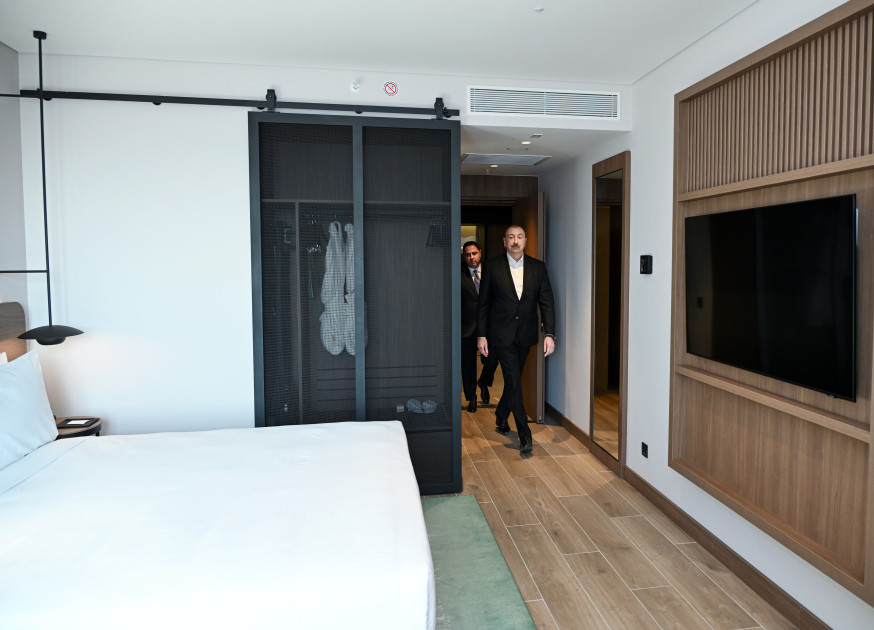 Ağdam şəhərində “Hilton Garden Inn Agdam” hoteli istifadəyə verilib<font color=red> - FOTOLAR</font>