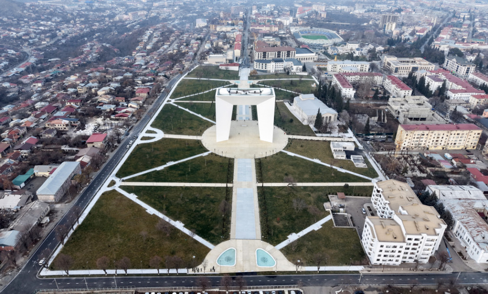 Prezident İlham Əliyev Xankəndi şəhərində Zəfər parkının açılışında iştirak edib<font color='red'> - YENİLƏNİB</font><font color=red> - FOTOLAR</font>