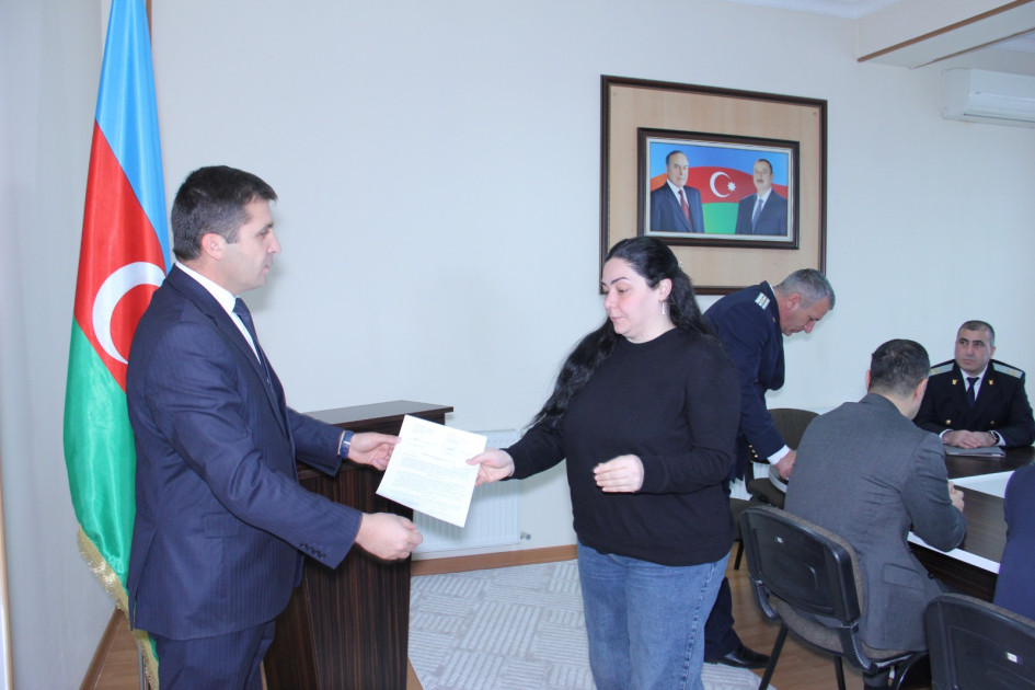 Naxçıvanda probasiya nəzarətində olan 95 şəxs amnistiyadan yararlanıb<font color=red> - FOTOLAR</font>