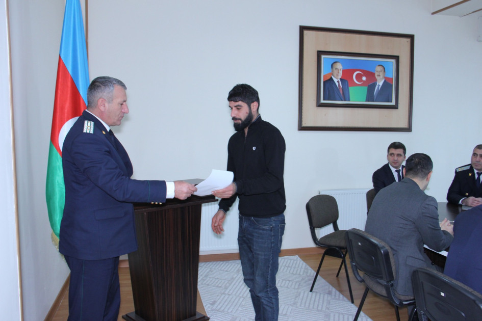 Naxçıvanda probasiya nəzarətində olan 95 şəxs amnistiyadan yararlanıb<font color=red> - FOTOLAR</font>