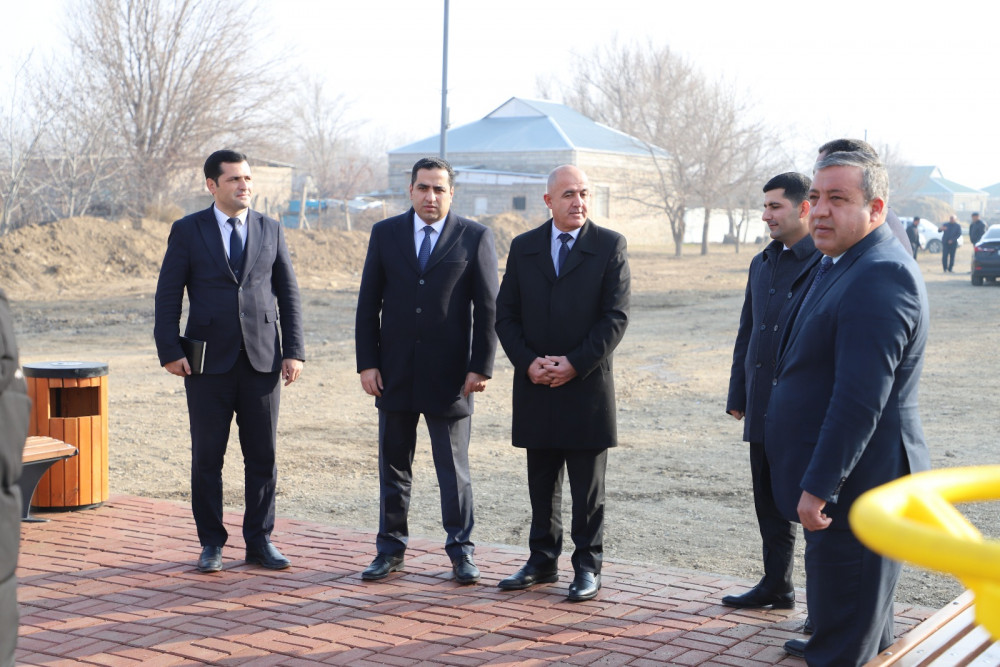 Sədərək rayon Sədərək kəndində açıq hava idman qurğuları istifadəyə verilib<font color=red> - FOTOLAR</font>