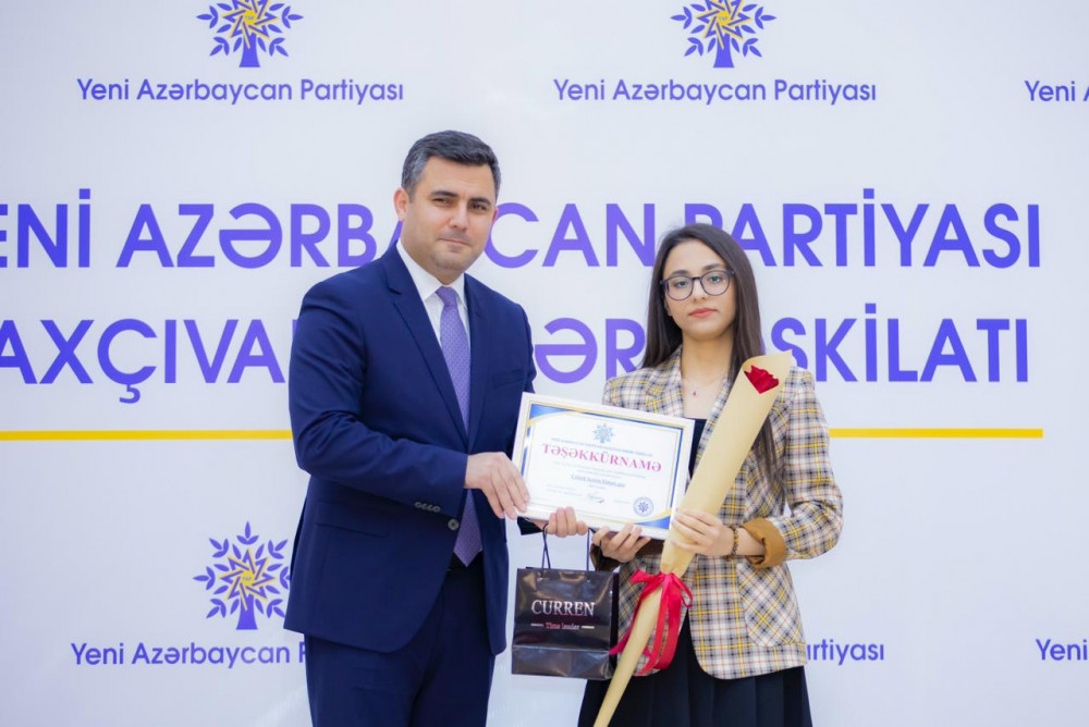 Naxçıvanda YAP-ın təşkilatçılığı ilə ilin yekun tədbiri keçirilib<font color=red> - FOTOLAR</font>