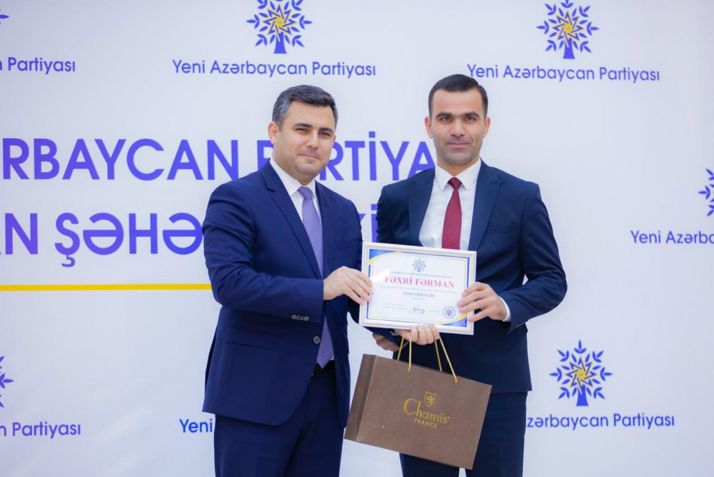 Naxçıvanda YAP-ın təşkilatçılığı ilə ilin yekun tədbiri keçirilib<font color=red> - FOTOLAR</font>