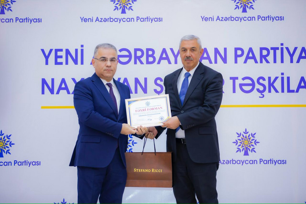 Naxçıvanda YAP-ın təşkilatçılığı ilə ilin yekun tədbiri keçirilib<font color=red> - FOTOLAR</font>