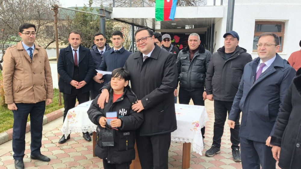 Hadrutda daha 13 ailəyə evlərinin açarları təqdim olunub <font color=red> - FOTOLAR</font>