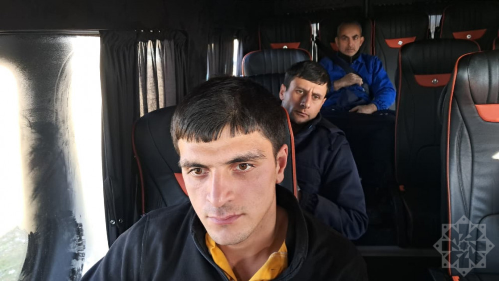 Ağdərənin Vəngli kəndinə növbəti köç yola salınıb<font color=red> - FOTOLAR</font>