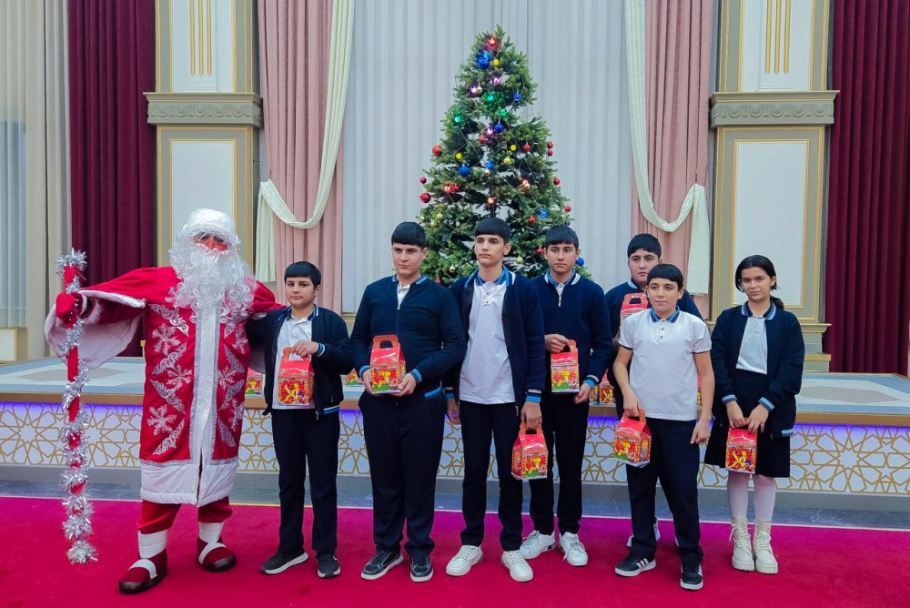 Ordubad internat məktəbinin şagirdləri üçün  bayram şənliyi keçirilib<font color=red> - FOTOLAR</font>