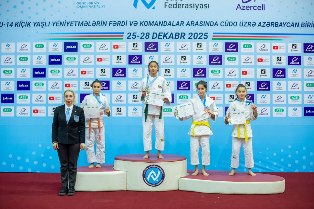 Naxçıvanlı cüdoçu Ləman Bağırova növbəti dəfə ölkə birincisi olub<font color=red> - FOTOLAR</font>