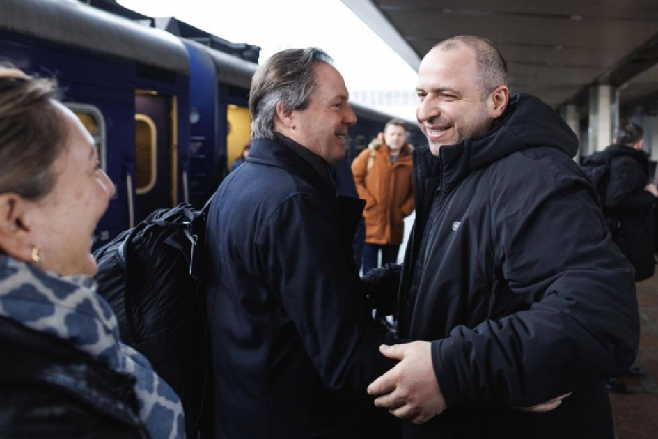 Avropanın 15 ölkəsinin milli təhlükəsizlik nümayəndələri Kiyevdə<font color=red> - FOTOLAR</font>