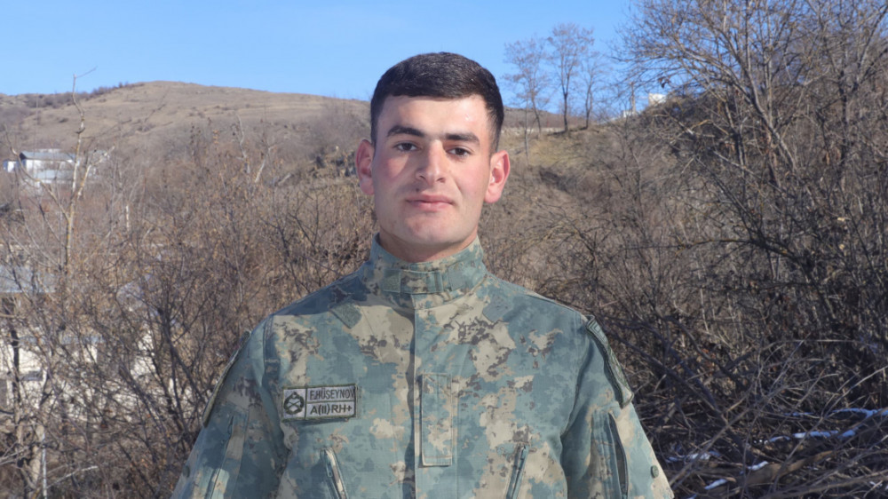 Şuşakənd ilk əsgərini qarşılayıb<font color=red> - FOTOLAR</font>