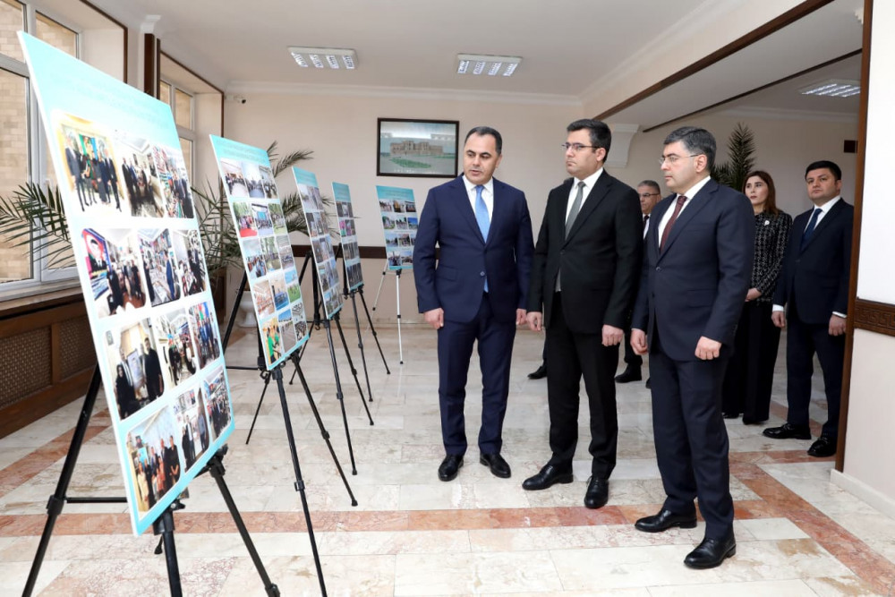 “2025-ci ildə Naxçıvan şəhərinin sosial-iqtisadi inkişafının yekunları və qarşıda duran vəzifələr”ə həsr olunmuş hesabat tədbiri keçirilib<font color=red> - FOTOLAR</font>