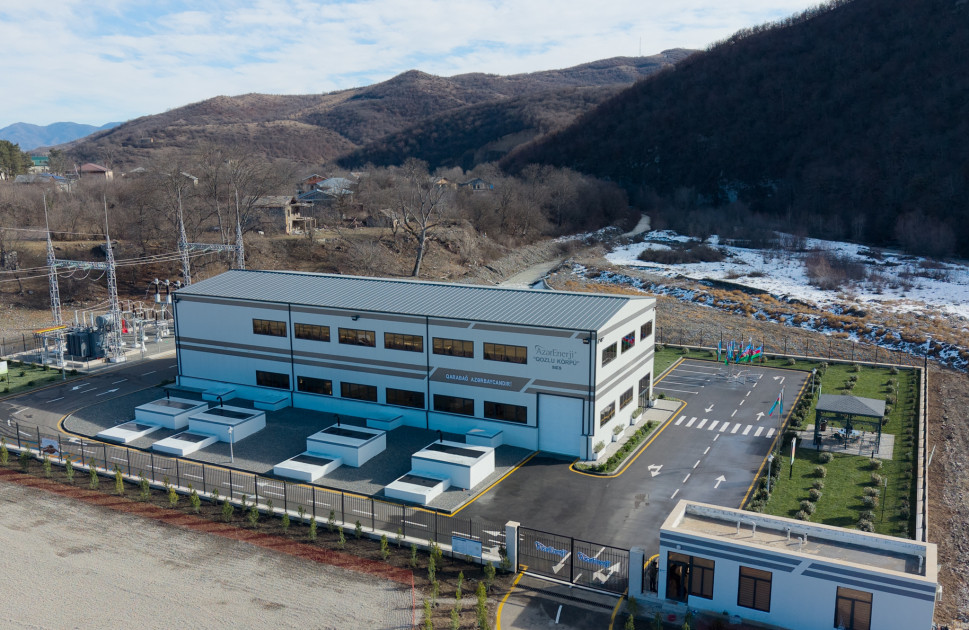 Prezident İlham Əliyev Ağdərə rayonunda “Qozlukörpü” Su Elektrik Stansiyasının açılışında iştirak edib<font color='red'> - YENİLƏNİB</font><font color=red> - FOTOLAR</font>