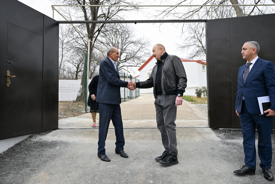 Prezident İlham Əliyev Ağdərə rayonunun Çıldıran kəndində görülmüş işlərlə tanış olub  <font color='red'> - YENİLƏNİB</font><font color=red> - FOTOLAR</font>