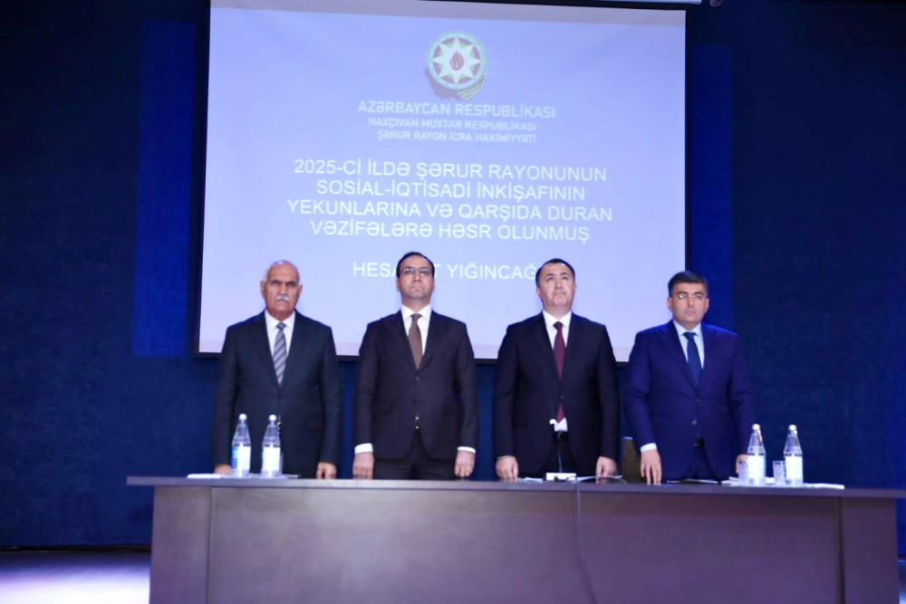 Şərurda ötən ilin sosial-iqtisadi inkişafının yekunları və qarşıda duran vəzifələr müzakirə edilib<font color=red> - FOTOLAR</font>