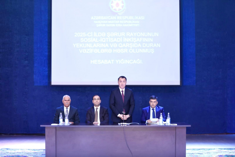 Şərurda ötən ilin sosial-iqtisadi inkişafının yekunları və qarşıda duran vəzifələr müzakirə edilib<font color=red> - FOTOLAR</font>