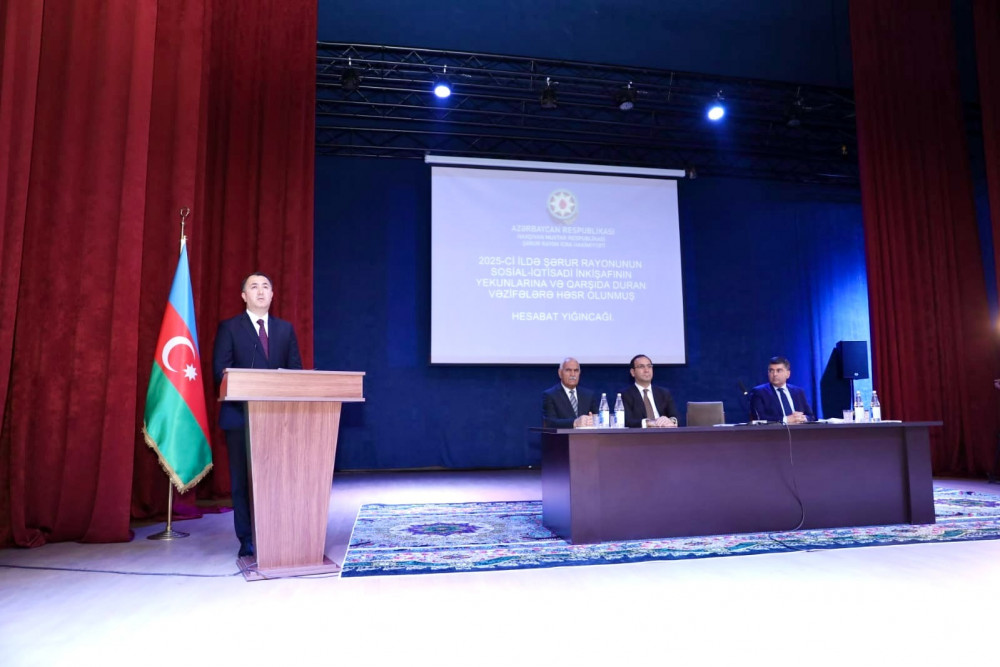 Şərurda ötən ilin sosial-iqtisadi inkişafının yekunları və qarşıda duran vəzifələr müzakirə edilib<font color=red> - FOTOLAR</font>