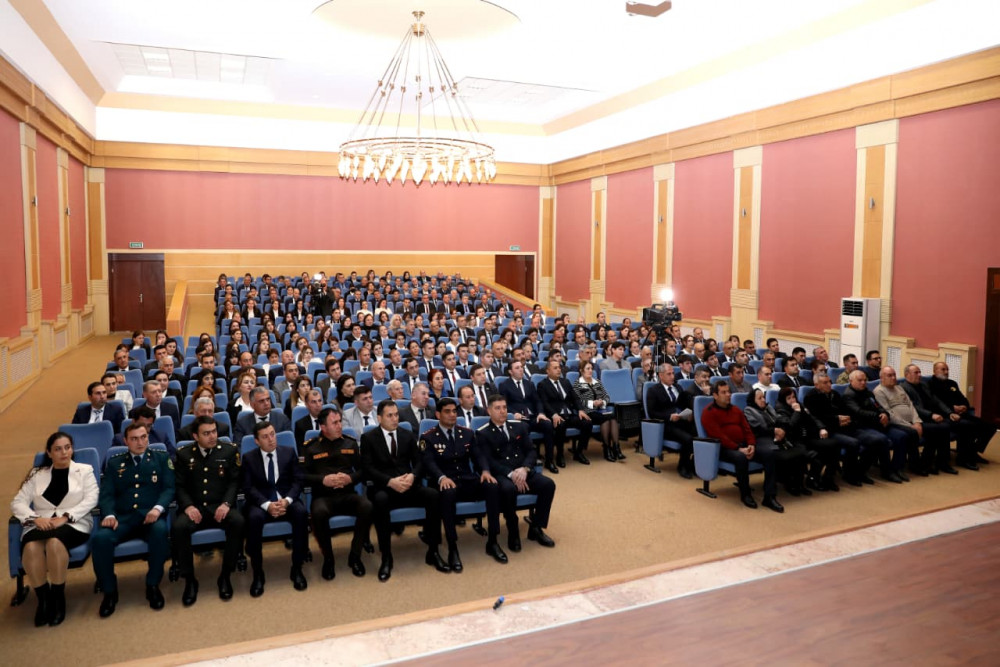 Ordubadda ötən ilin sosial-iqtisadi inkişafının yekunları və qarşıda duran vəzifələrə dair hesabat tədbiri keçirilib<font color=red> - FOTOLAR</font>