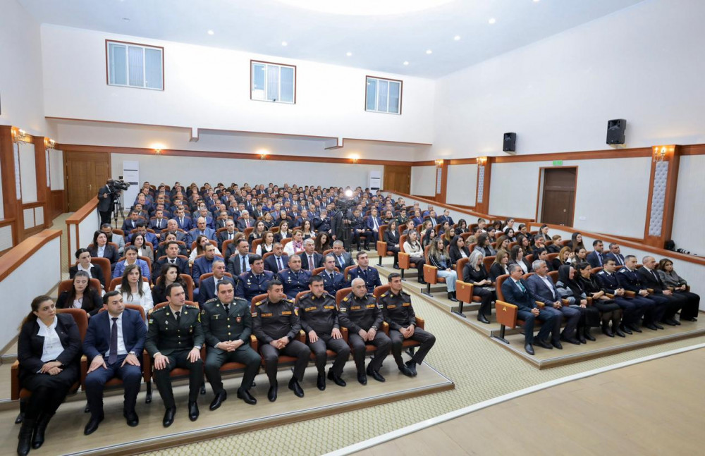 Şahbuzda 2025-ci ilin yekunları və qarşıda duran vəzifələrə dair hesabat tədbiri keçirilib<font color=red> - FOTOLAR</font>