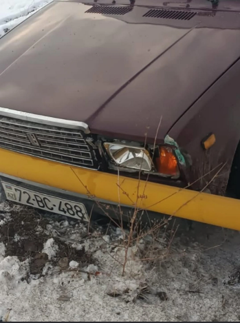 Culfada avtomobil qaz xəttinə çırpılıb, beş kənd qazsız qalıb<font color=red> - FOTOLAR</font>