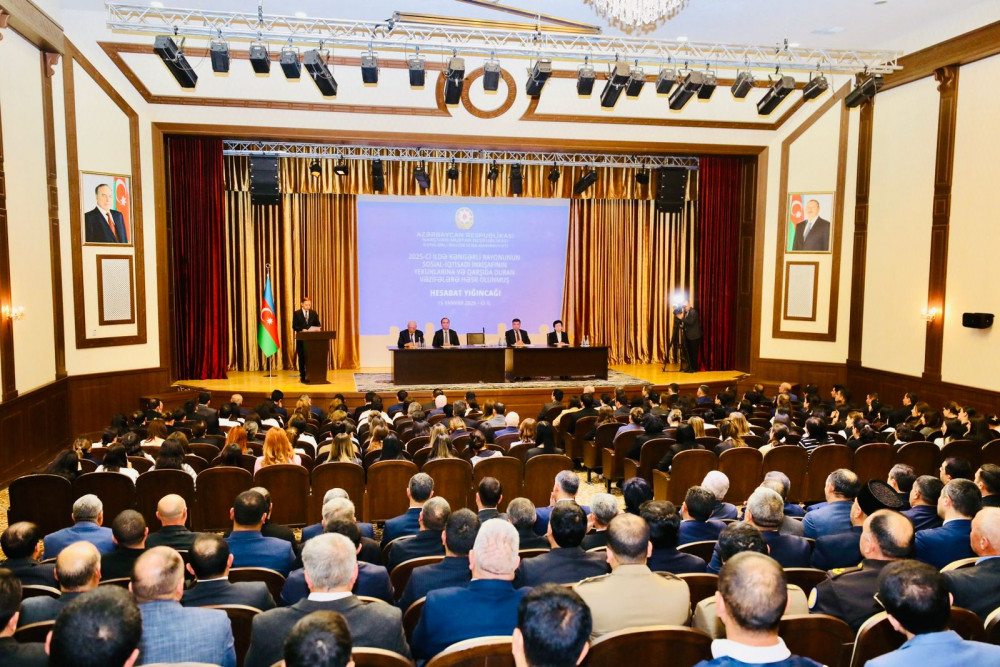 Kəngərlidə ötən ilin yekunları və qarşıda duran vəzifələr müzakirə edilib<font color=red> - FOTOLAR</font>