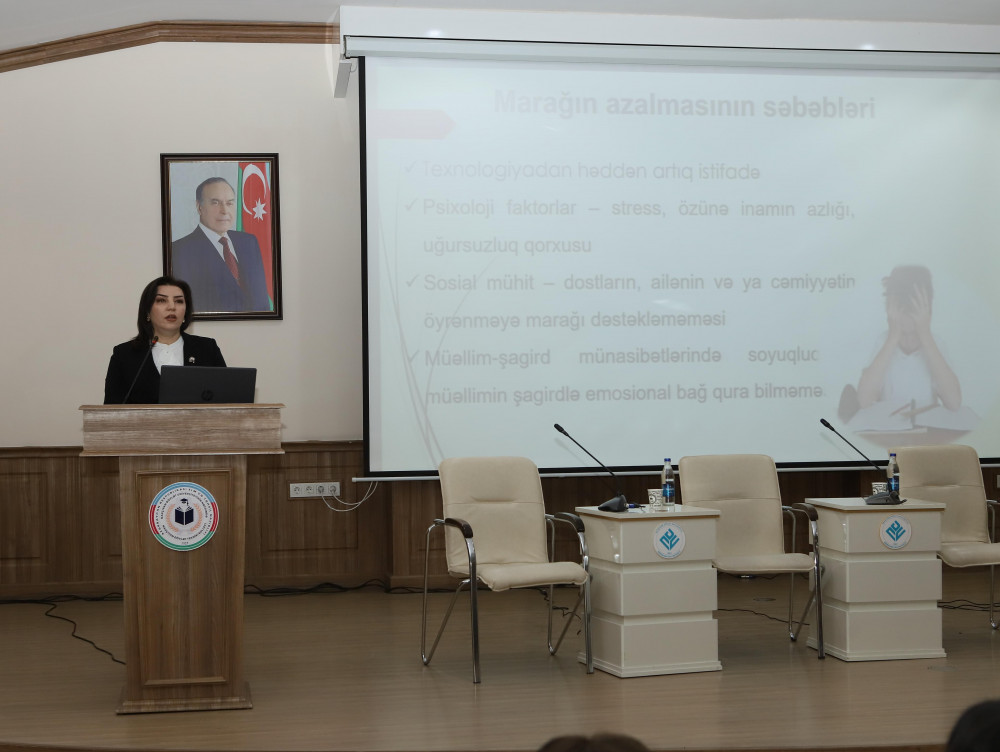 Naxçıvan Şəhər Təhsil Şöbəsinin təşkilatçılığı ilə “Tədris motivasiyası və öyrənməyə marağın artırılması” mövzusunda valideyn  konfransı  keçirilib<font color=red> - FOTOLAR</font>