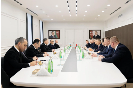 Vilayət Eyvazov Belarusun daxili işlər naziri ilə görüşüb<font color=red> - FOTOLAR</font>