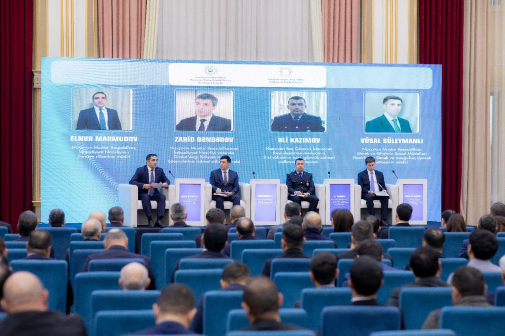 Naxçıvanda biznes üçün yeni güzəştlər müzakirə olunub<font color=red> - FOTOLAR</font>